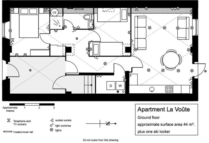 Two Bedroom Apartment La Voute, Chandon Near Meribel - Sleeps 4 Adults Or 2 Adults And 3 Children Les Allues 외부 사진